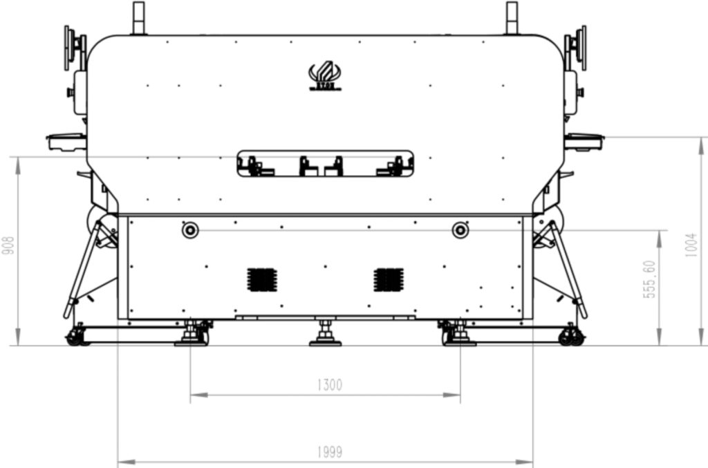 Side view of YT20S