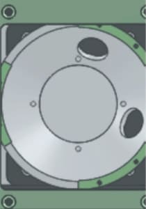 Fixed flight vision camera